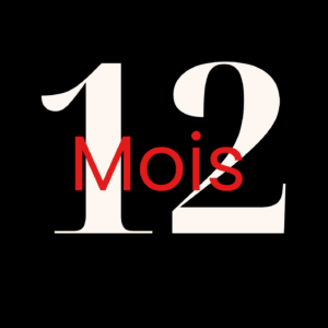 12 mois d'abonnement